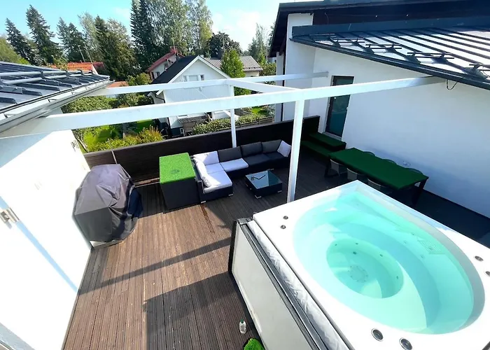 Boho Style Luxury With A Private Spa